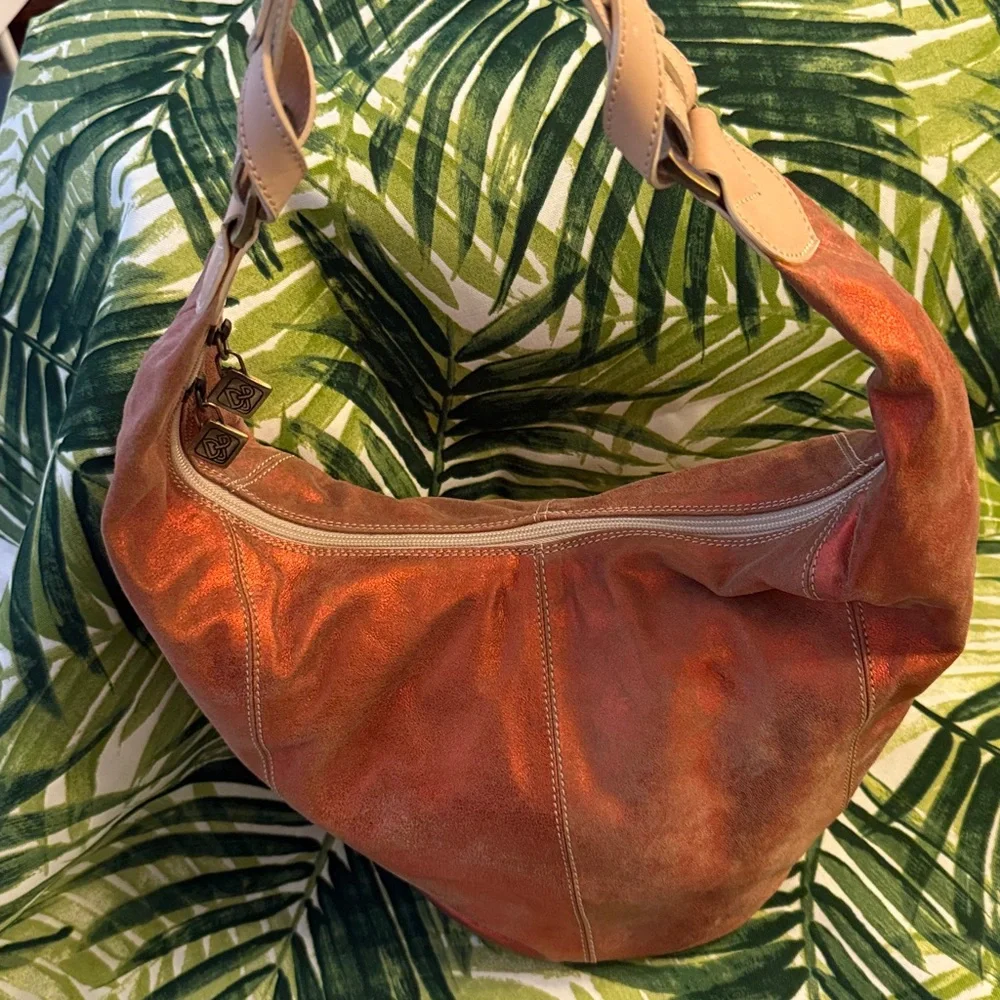 DJP Vintage Leather Hobo Bag